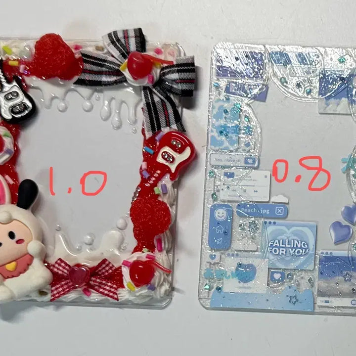 [BUNJANG] Decoden Top Loader Photocard Holder for Mini Photocard / 데코덴 탑꾸 포토 프레임 2 미니포카 하이브 탑로더 포카홀더 데코텐 포카