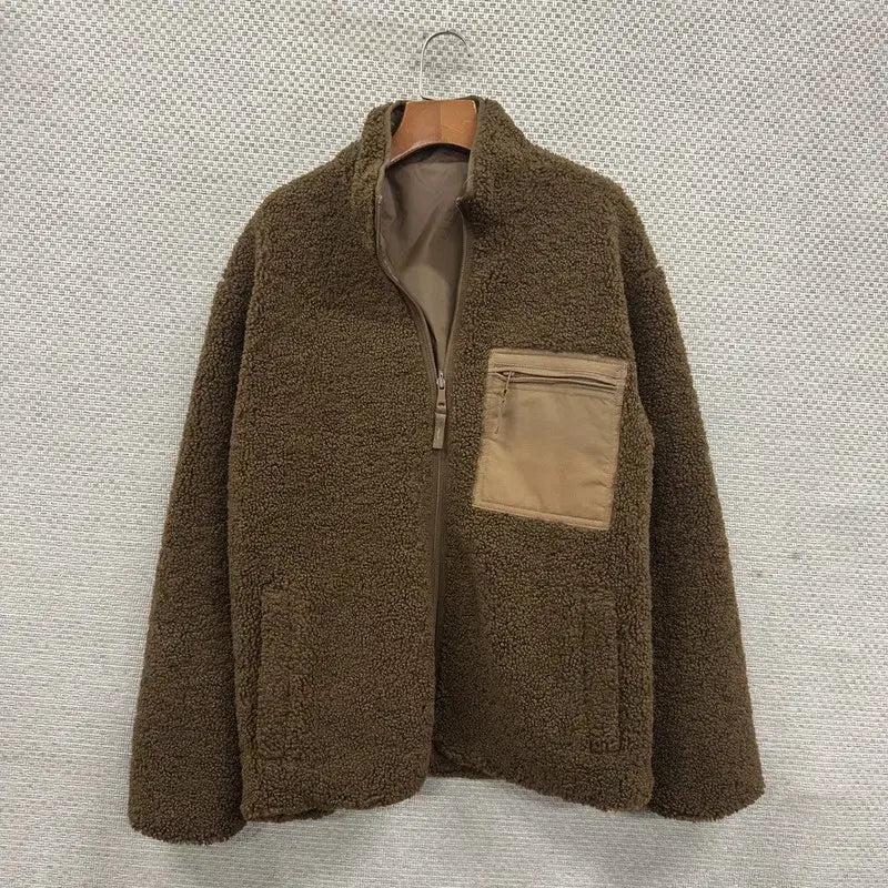 [SOLD OUT] 빈티지 양털 리버시블 후리스 M M13110