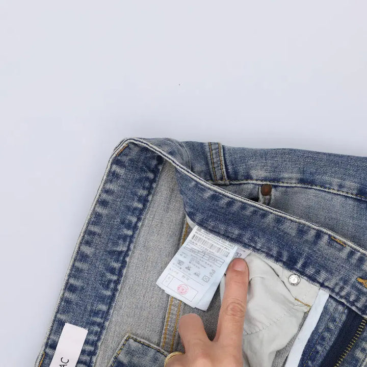 [SOLD OUT] 33 플랙 워싱 데님팬츠 청바지 0219H1