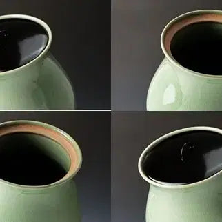 [BUNJANG] Haegang Yu Geun-hyung Celadon Tea Caddy and Seal / 해강 유근형 선생-청자 찻통및수지/