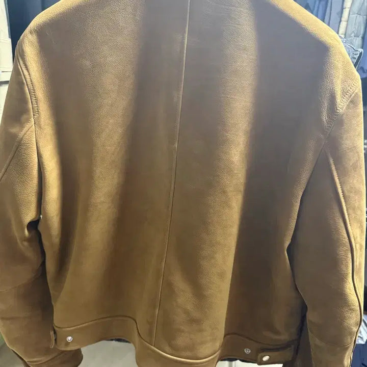 [BUNJANG] Cour Calfskin D Pocket Biker Jacket L / 쿠어 카프 스킨D 포켓 바이커 자켓 L