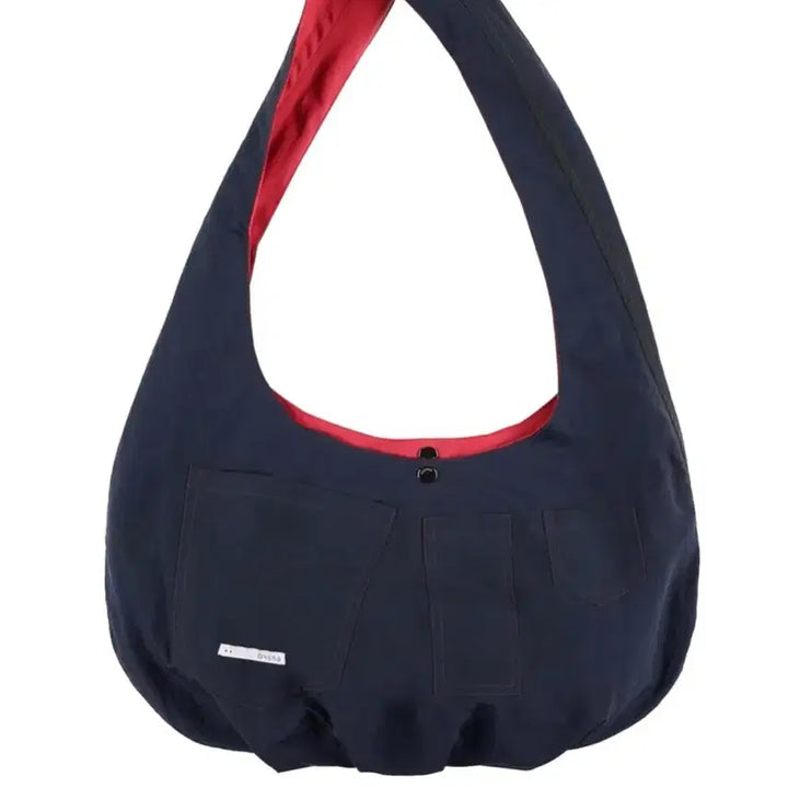 [BUNJANG] onska Reversible Pocket Bag Red Navy / 온스카 리버시블 포켓 백 레드 네이비 onska