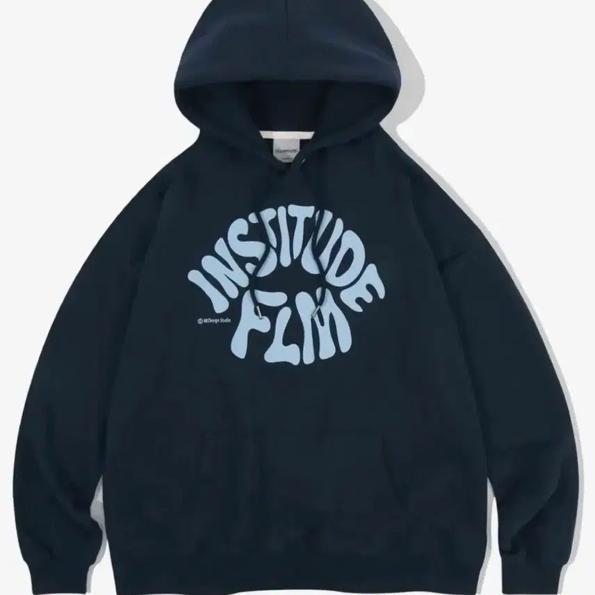 [BUNJANG] Institute Navy Hoodie / 인스티튜드 후드티 네이비 / 에이블리 교신 ㄱㄴ