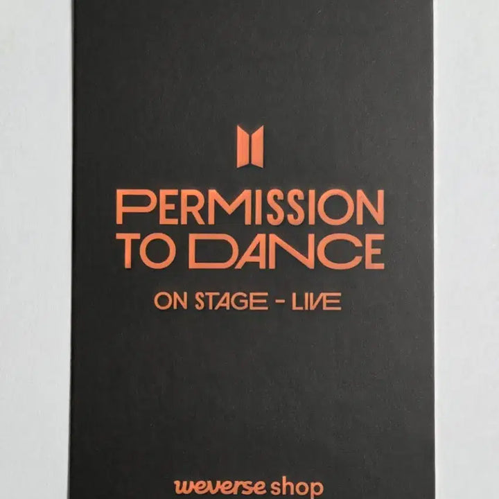 [SOLD OUT] BTS 방탄 퍼투댄 라이브 위버스 특전 포토카드 슈가