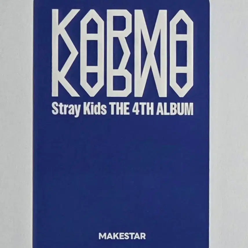 [SOLD OUT] SKZ 스키즈 카르마 메이크스타 특전 포카 한