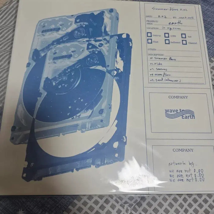 [SOLD OUT] 웨이브투어스 0.02 LP 미개봉 서울콘 단독MD