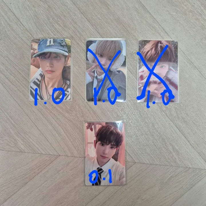 [SOLD OUT] 앤팀 하루아 미사용 슬로건, 포카, 루아빗 양도