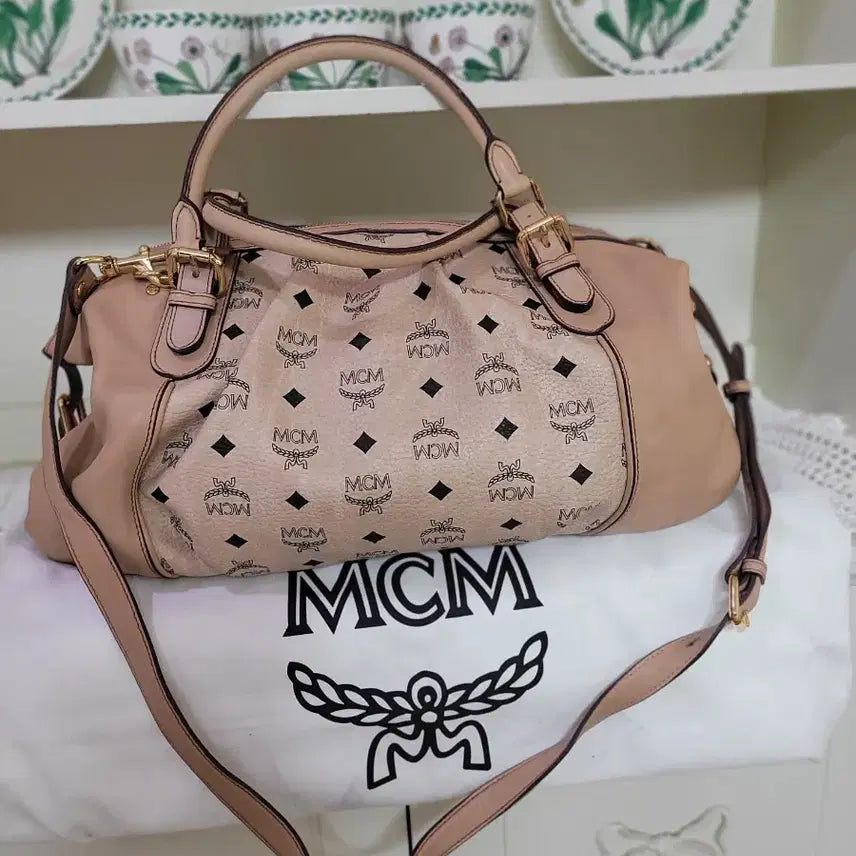 [BUNJANG] MCM Boston Bag Shoulder Bag / MCM 보스턴백 숄더백 가방