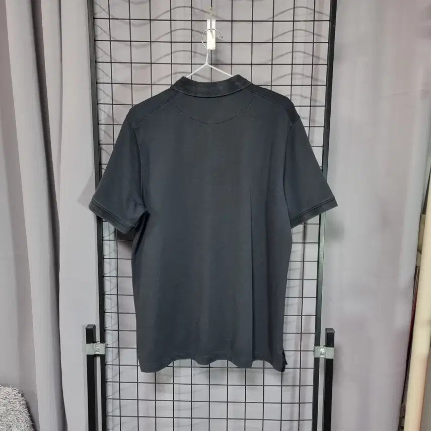 [BUNJANG] Nike Black Polo T-shirt / 나이키 반팔 폴로 티셔츠 골프 카라티 블랙 100 L