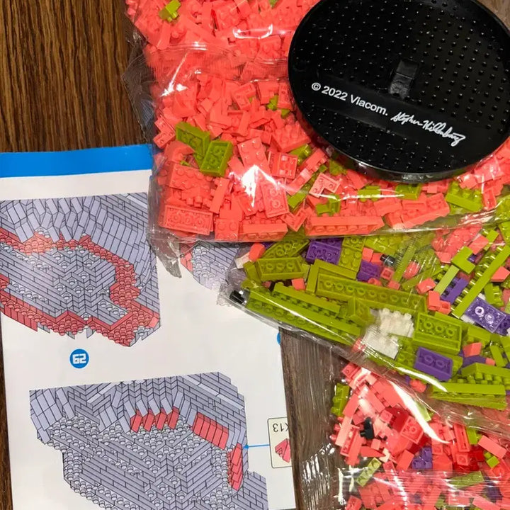 [BUNJANG] Spongebob Patrick Nano Block Figure / 스폰지밥 뚱이 나노블럭 레고 피규어 인형