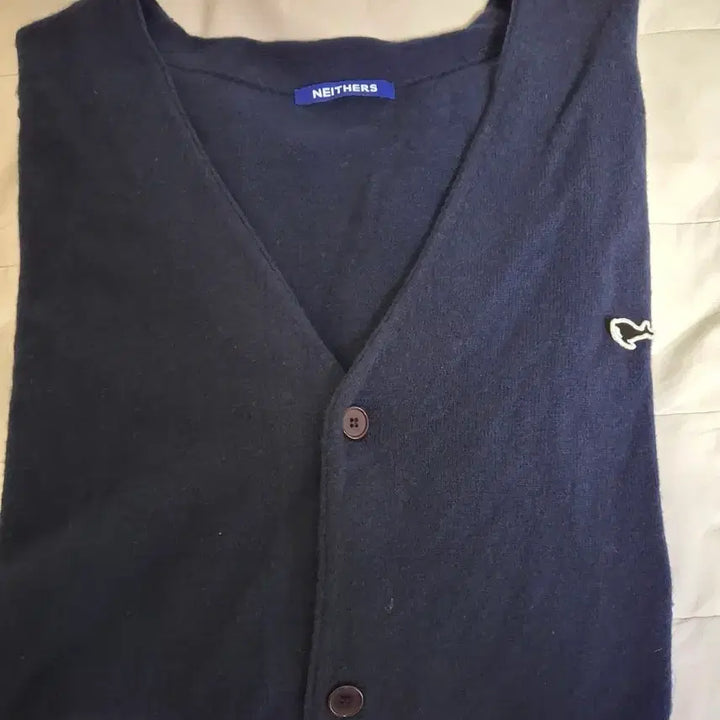 [BUNJANG] N A D E R S Whale Embroidery Cardigan Size 5 / 네이더스 가디건 5사이즈