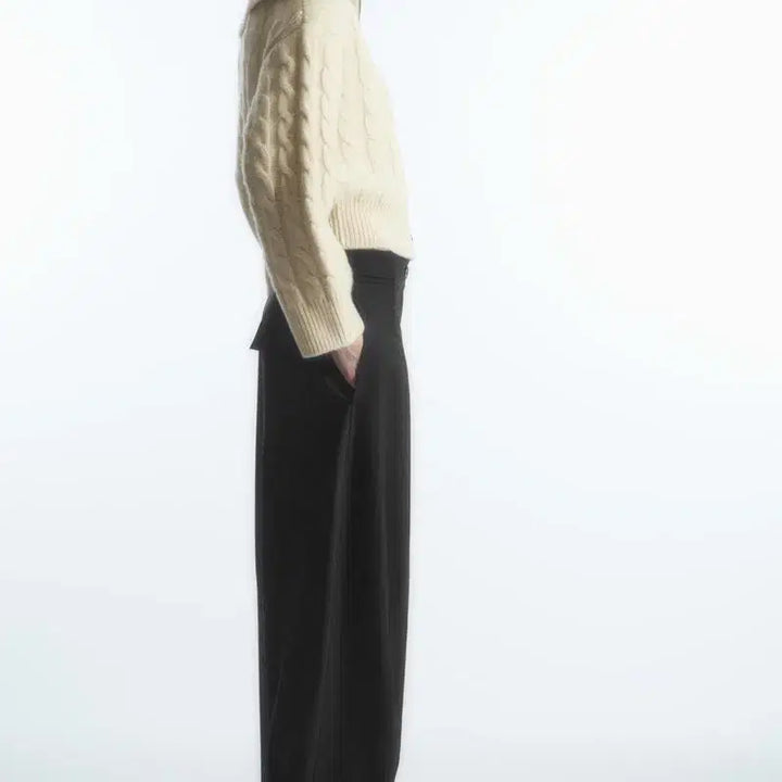 [BUNJANG] COS Wool Barrel Fit Slacks / COS 검정 울 배럴핏 슬랙스