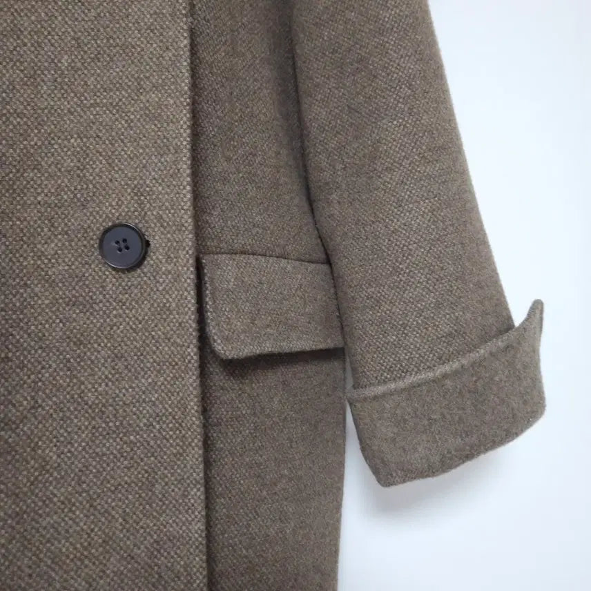 [BUNJANG] Platbase Oversized Fit Wool Handmade Coat / 플랫베이스 박시핏 울코트 핸드메이드코트