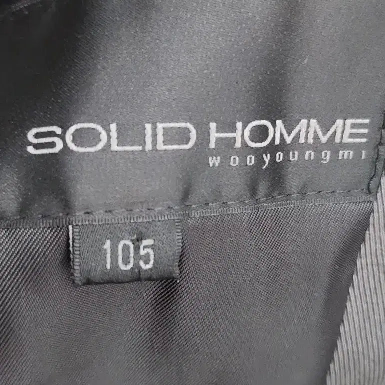 [BUNJANG] Wooyoungmi Solid Homme 105 Men&