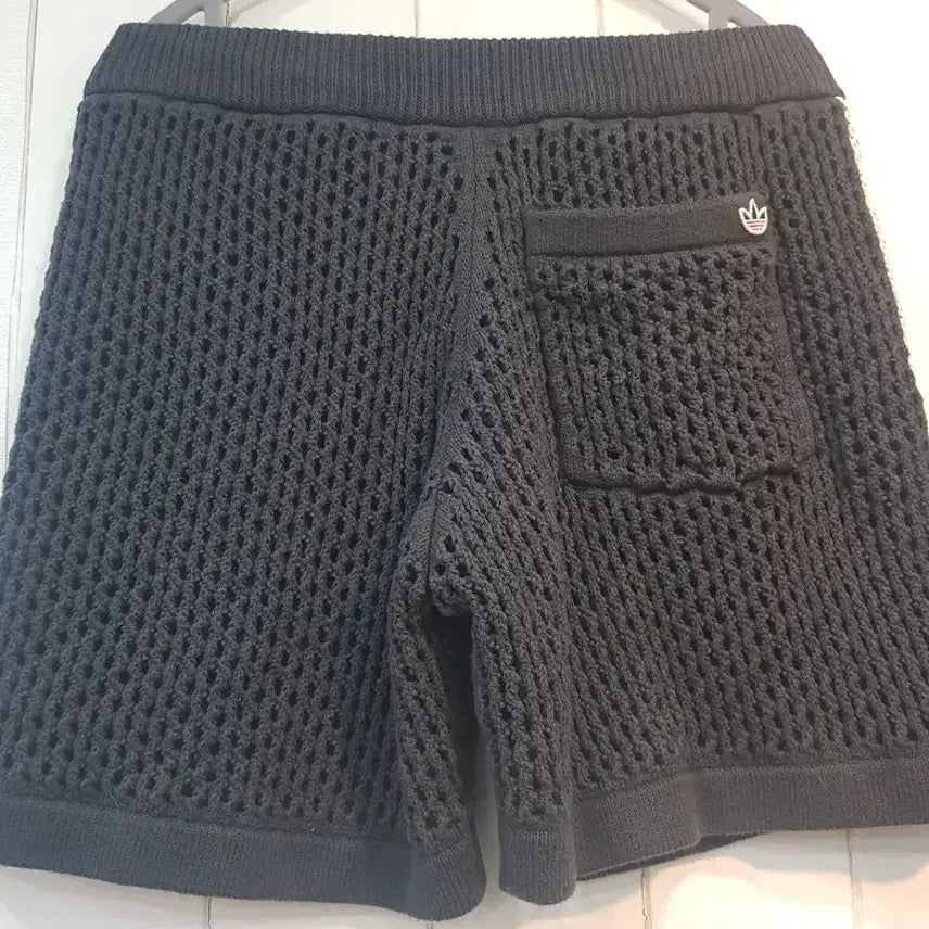 [BUNJANG] Adidas x CLOT Crochet Shorts - Carbon / 아디다스 x 클랏 크로셰 쇼츠 카본