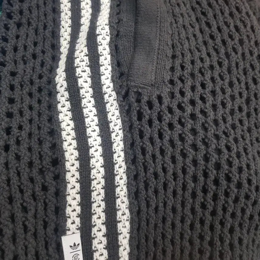 [BUNJANG] Adidas x CLOT Crochet Shorts - Carbon / 아디다스 x 클랏 크로셰 쇼츠 카본