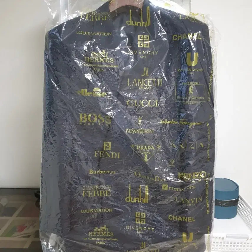 [BUNJANG] Custom Suit Navy Double-Breasted Set / 맞춤정장 상의105 하의34 네이비