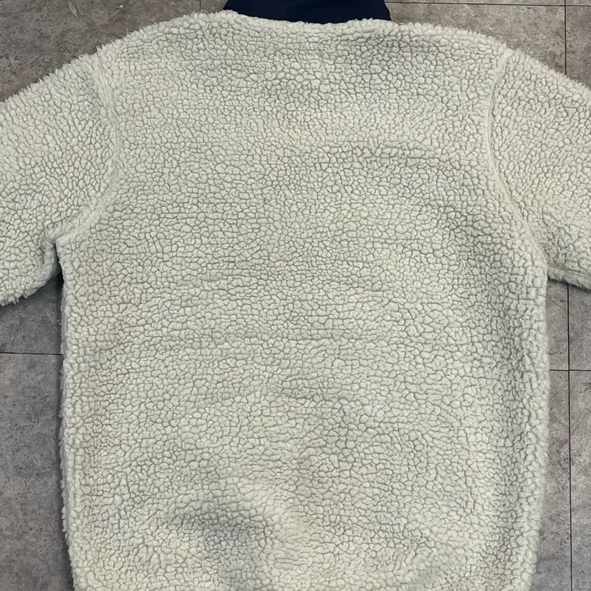 [BUNJANG] Champion Fleece Jacket Ivory XL / 챔피온 플리스 자켓 아이보리 XL 