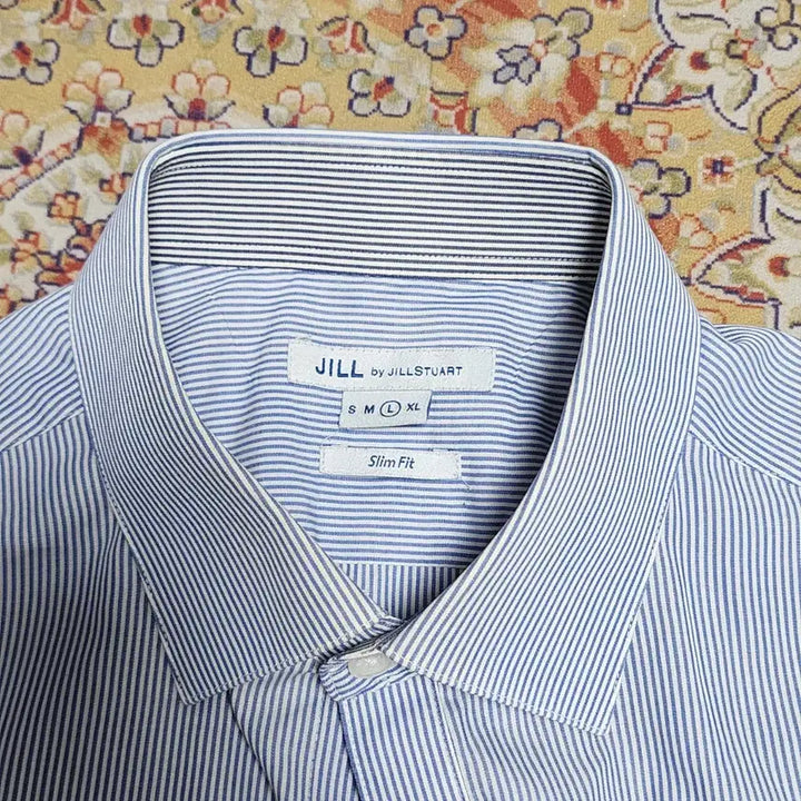 [BUNJANG] Jill by Jill Stuart Striped Shirt L / 질바이질스튜어트 스트라이프 셔츠 L