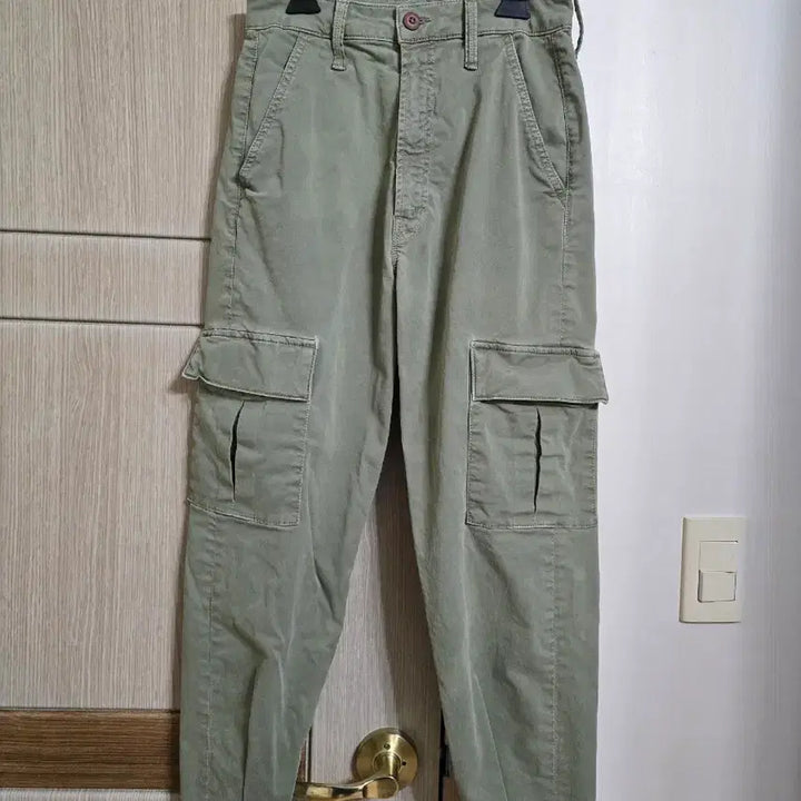 [BUNJANG] Mother Jean Cargo Cotton Pants / 마더진 카고 면바지