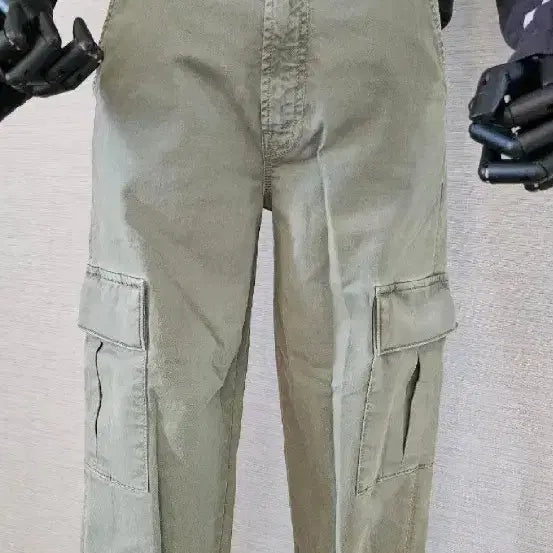 [BUNJANG] Mother Jean Cargo Cotton Pants / 마더진 카고 면바지