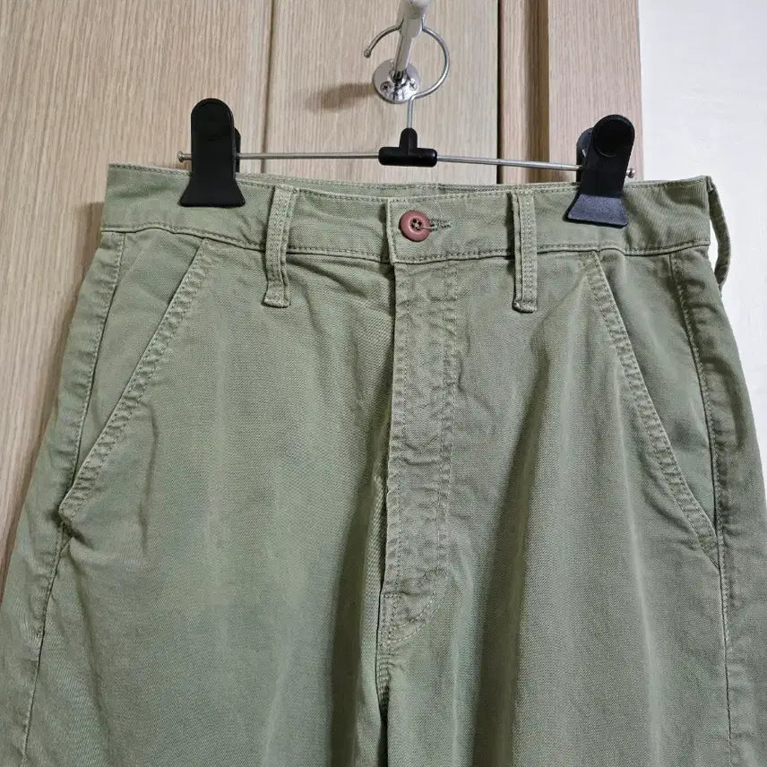 [BUNJANG] Mother Jean Cargo Cotton Pants / 마더진 카고 면바지