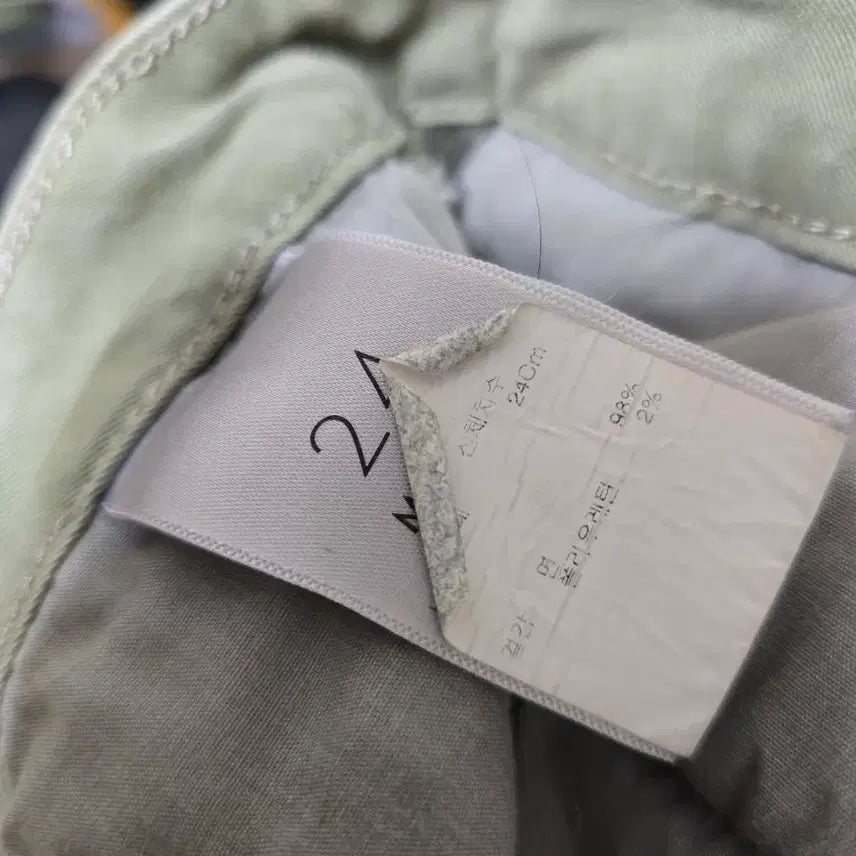[BUNJANG] Mother Jean Cargo Cotton Pants / 마더진 카고 면바지