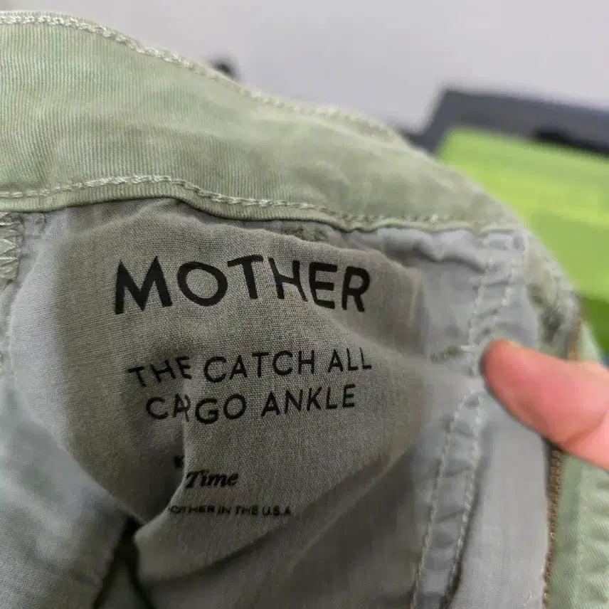 [BUNJANG] Mother Jean Cargo Cotton Pants / 마더진 카고 면바지