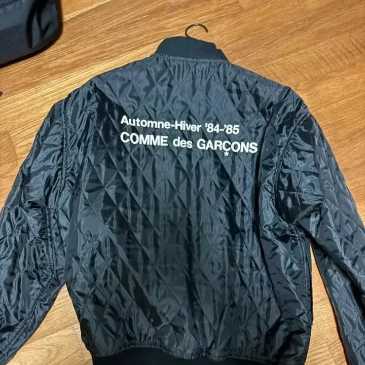 [BUNJANG] Comme des Garcons CDG Quilted Staff Blouson / [XL] 꼼데가르송 CDG 퀼티드 스태프 블루종