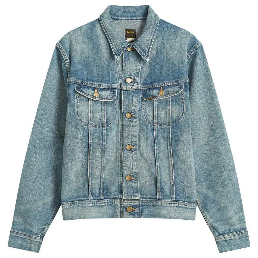 [BUNJANG] RRL LOT271 Leland Denim Trucker Jacket / [A+등급 XS] RRL 더블알엘 LOT271 리랜드 데님트러커자켓