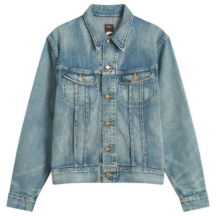 [BUNJANG] RRL LOT271 Leland Denim Trucker Jacket / [A+등급 XS] RRL 더블알엘 LOT271 리랜드 데님트러커자켓