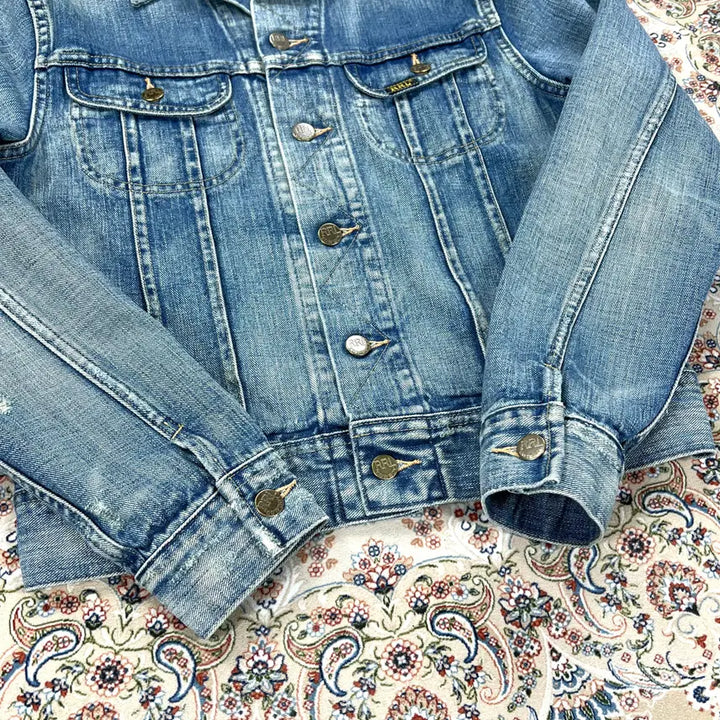 [BUNJANG] RRL LOT271 Leland Denim Trucker Jacket / [A+등급 XS] RRL 더블알엘 LOT271 리랜드 데님트러커자켓