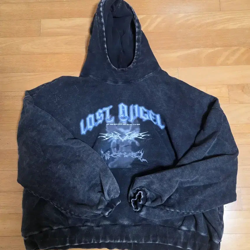 [BUNJANG] DNSR Lost Angel Hooded Sweatshirt / dnsr 로스트 엔젤 후드
