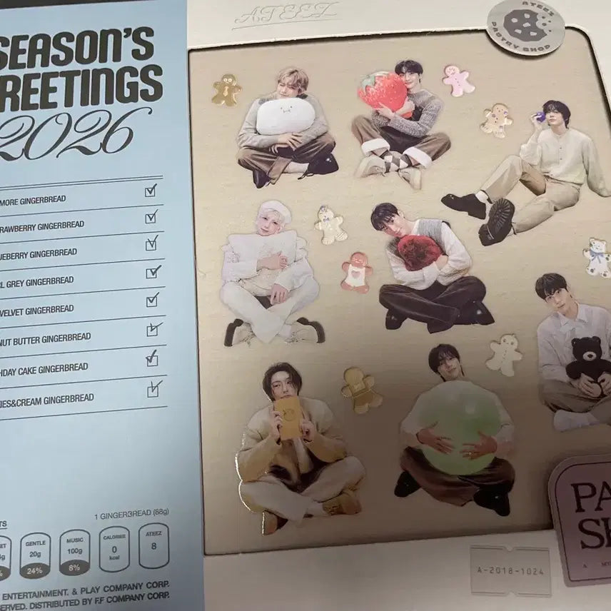 [SOLD OUT] 새상품)에이티즈 2026 시그 시즌그리팅 양도