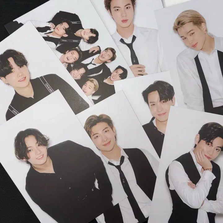 [SOLD OUT] 방탄 뉴이어 이브 포토 세트 엽서 알엠진슈가제이홉뷔지민정국
