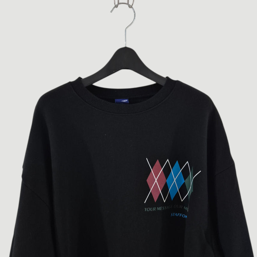 [BUNJANG] STEP ONNE Sweatshirt / [105~110]스텝온니 맨투맨