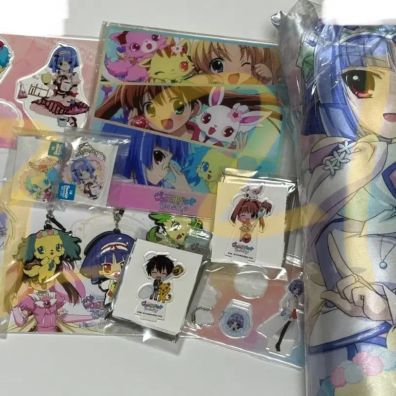 [BUNJANG] Jewelpet Twinkle Acrylic Stand &amp; Keyring / >급전<쥬얼펫 트윙클 아크릴 스탠드 키링 양도합니다 사라 빛나 마리