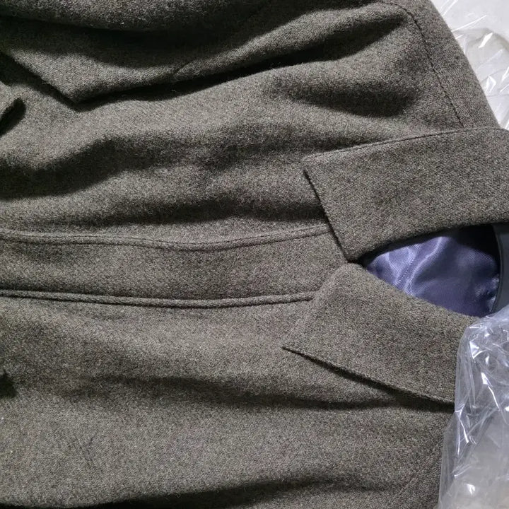 [BUNJANG] Poker Face Harris Tweed Oversized Blouson / 포커페이스 해리스 트위드 오버사이즈 블루종 50