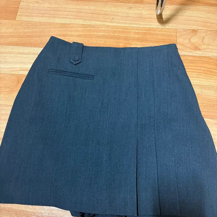 [BUNJANG] MIXXO Pleated Mini Skirt Dark Gray / 미쏘 플리츠 미니 스커트 MIWWHHD301G 다크그레이