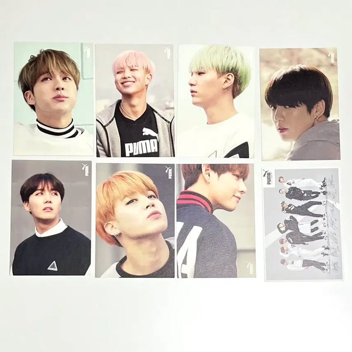 [BUNJANG] BTS (Bangtan Boys) PUMA HYYH RUN Special Edition Postcard Set / 방탄소년단 BTS 퓨마 특전 엽서 화양연화 RUN 런