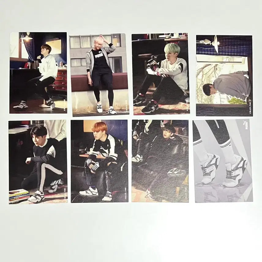 [BUNJANG] BTS (Bangtan Boys) PUMA HYYH RUN Special Edition Postcard Set / 방탄소년단 BTS 퓨마 특전 엽서 화양연화 RUN 런