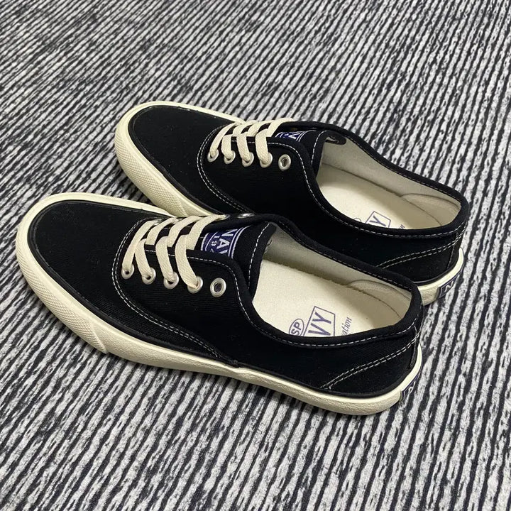 [BUNJANG] Shoopen Basic Low Sneakers Black (240) / 슈펜 베이직 로우 스니커즈 블랙 (240)