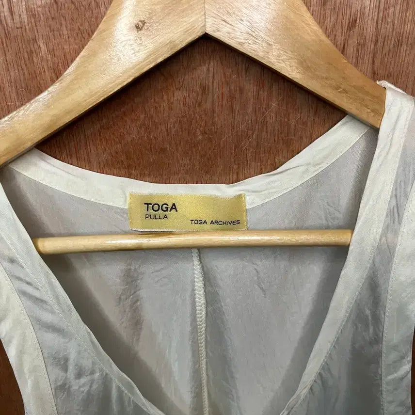 [BUNJANG] Toga Pulla Cupra Sleeveless Slip Dress / 토가 풀라 큐프라 슬리브리스 슬립 드레스