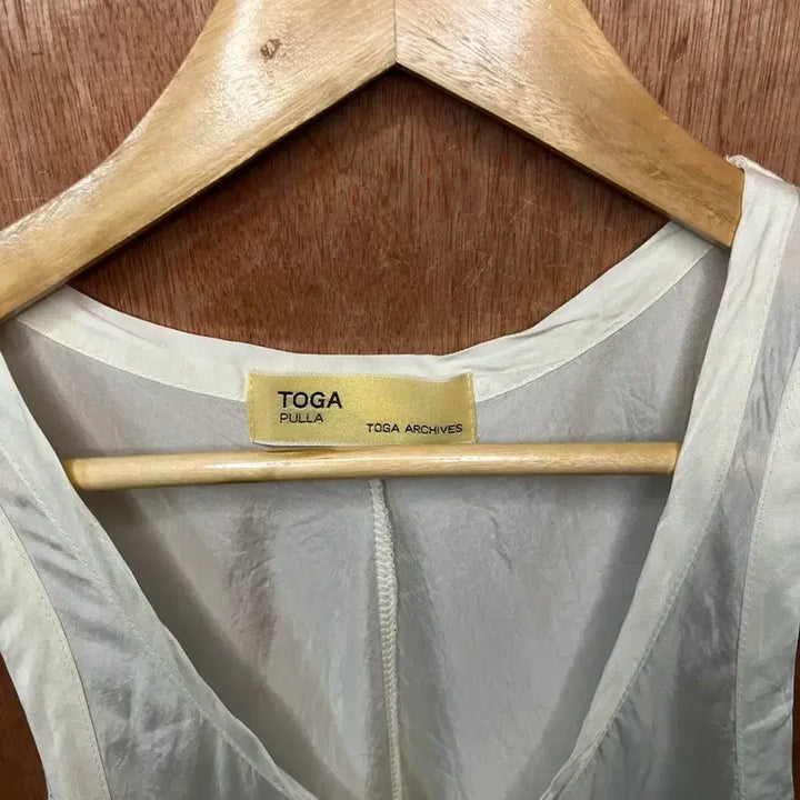 [BUNJANG] Toga Pulla Cupra Sleeveless Slip Dress / 토가 풀라 큐프라 슬리브리스 슬립 드레스
