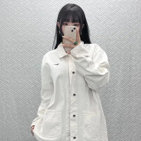 [SOLD OUT] 나이키 올드스쿨 빈티지 라이프 언라이드 초어 자켓 XL C09667