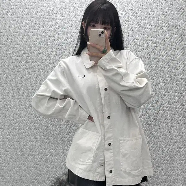 [SOLD OUT] 나이키 올드스쿨 빈티지 라이프 언라이드 초어 자켓 XL C09667