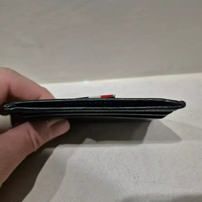 [BUNJANG] Thom Browne Tri-Stripe Card Wallet / 톰브라운 정품 삼선탭 카드지갑 팝니다