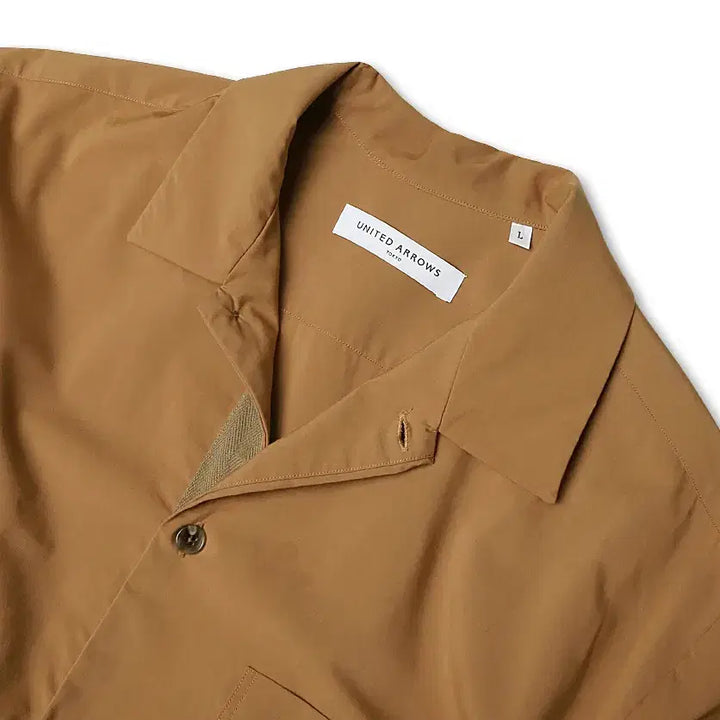 [BUNJANG] United Arrows Tokyo Rayon Open Collar Shirt Jacket / 유나이티드 애로우즈 도쿄 [United Arrows Tokyo] 셔츠자켓