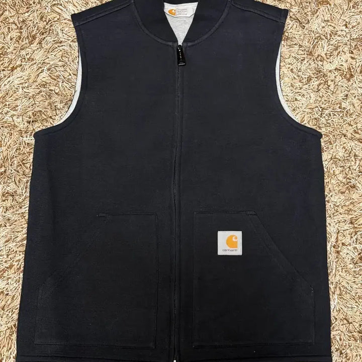 [BUNJANG] Carhartt Black Vest / 칼하트 블랙 조끼 집업 베스트