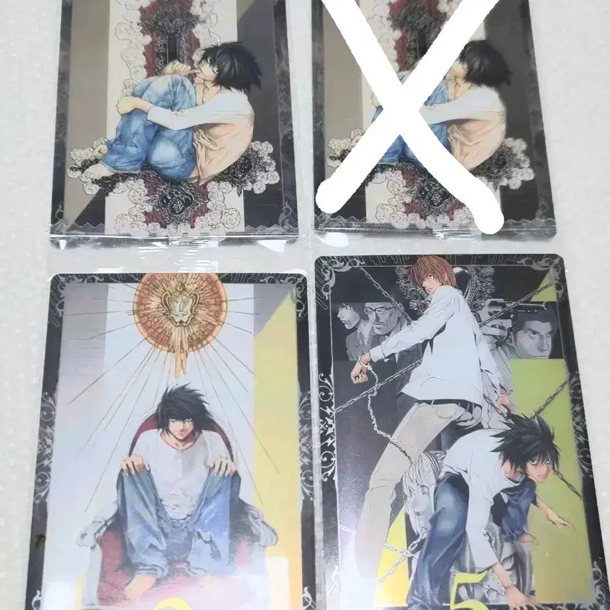 [BUNJANG] Death Note Wafers Card Bundle Set / 양도) 데스노트 웨하스 카드